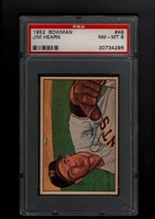 1952 Bowman #049 Jim Hearn PSA 8 NM-MT  NEW YORK GIANTS
